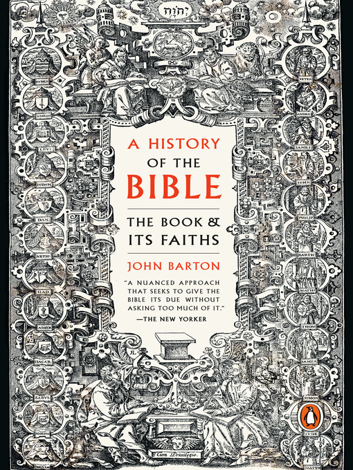 Title details for A History of the Bible by John Barton - Wait list